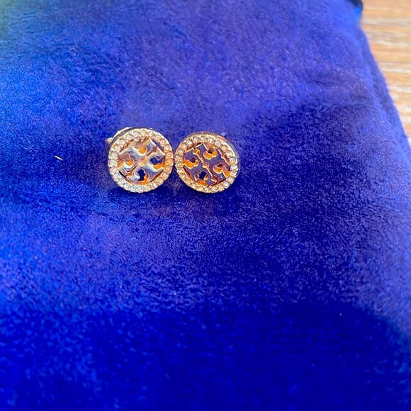 Tory Burch Jewelry - Tory Burch Miller Pave Earring
